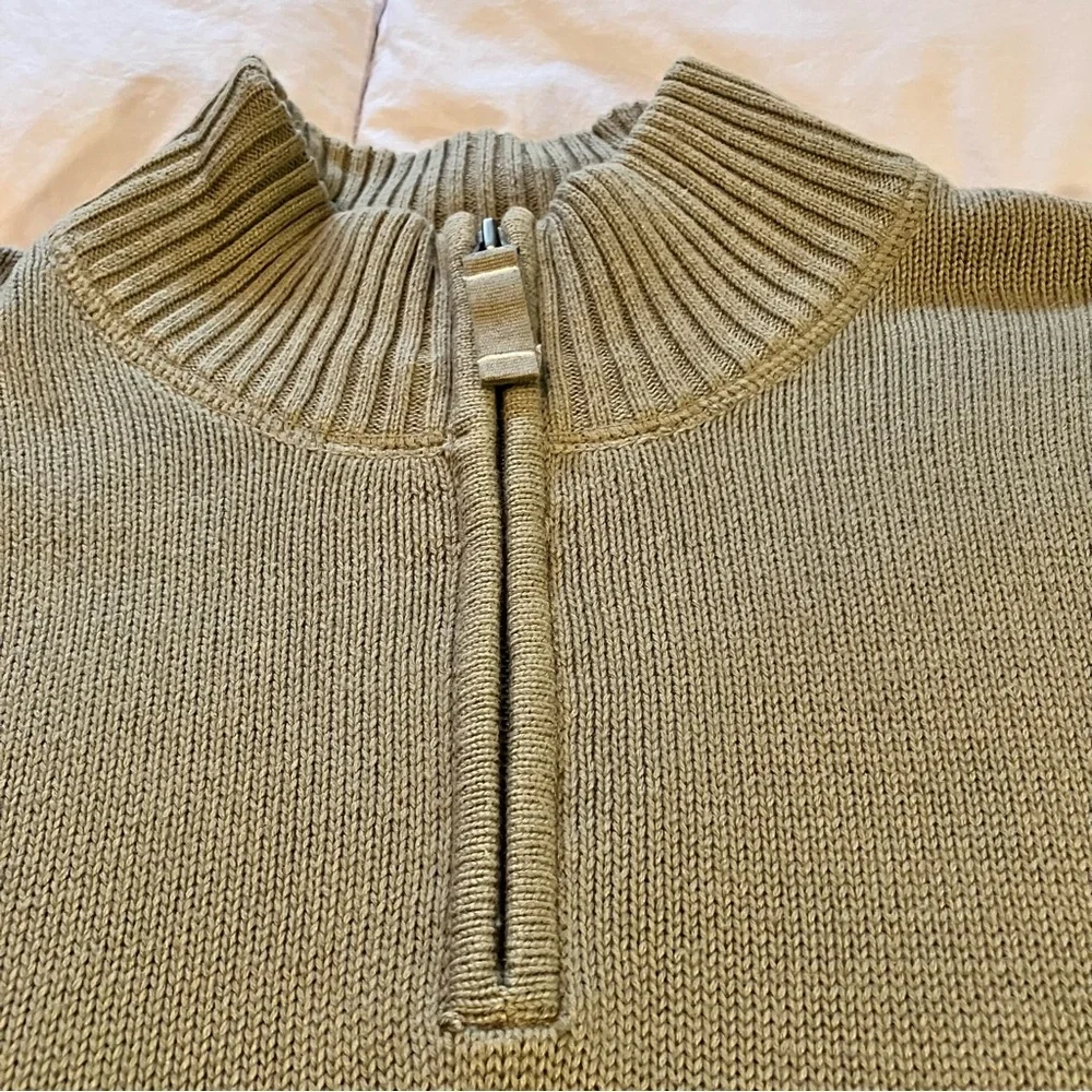 Eddie Bauer Sweater - Olive Green - XXL